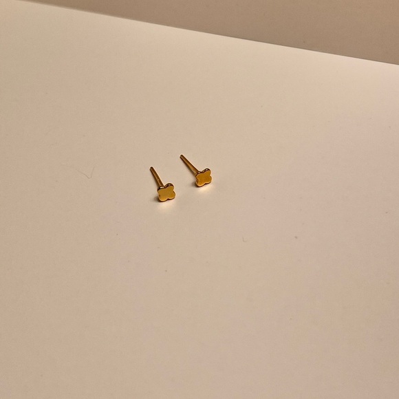 DESIGNER clover studs - Picture 4 of 5